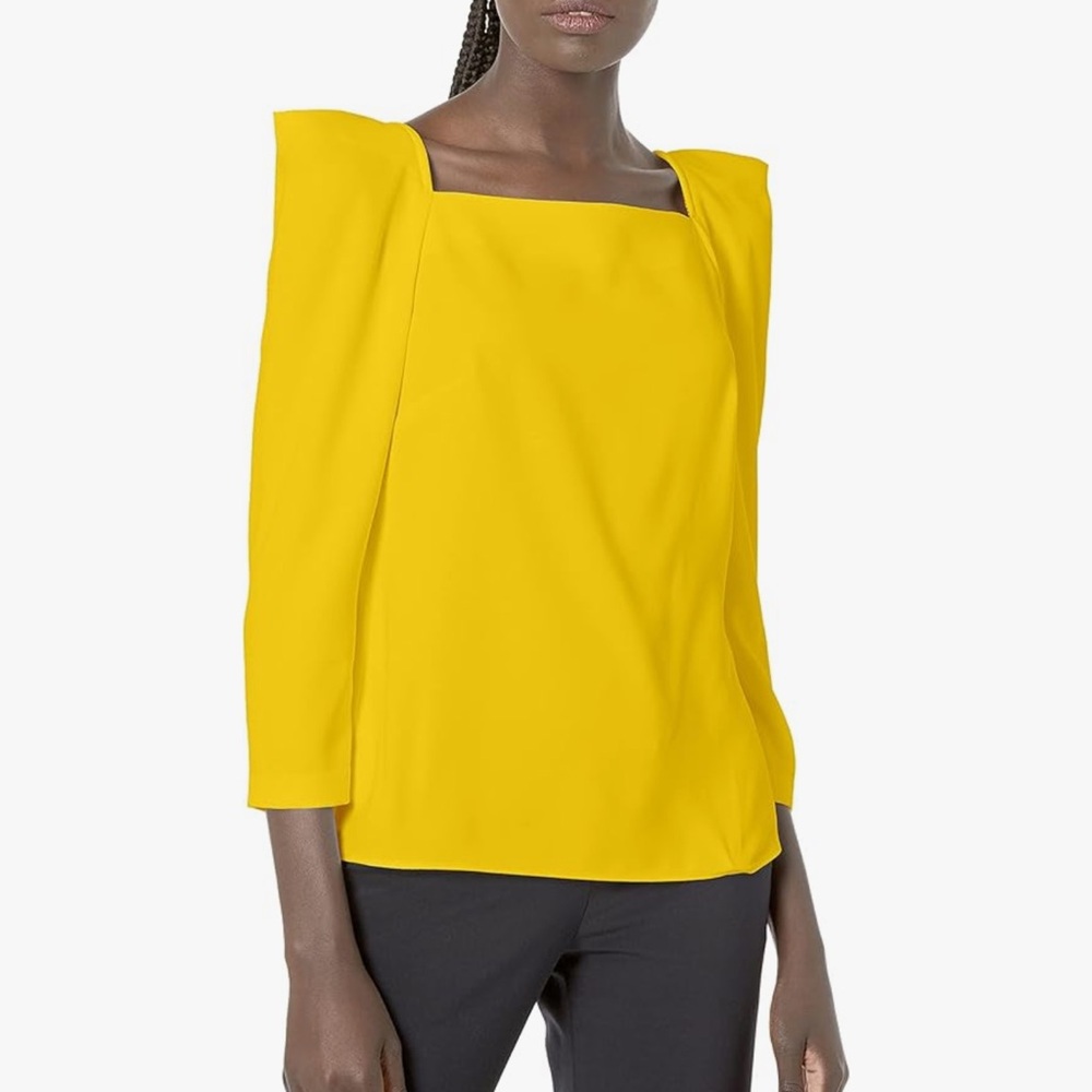 Trina Turk Blanche Daffodil Blouse